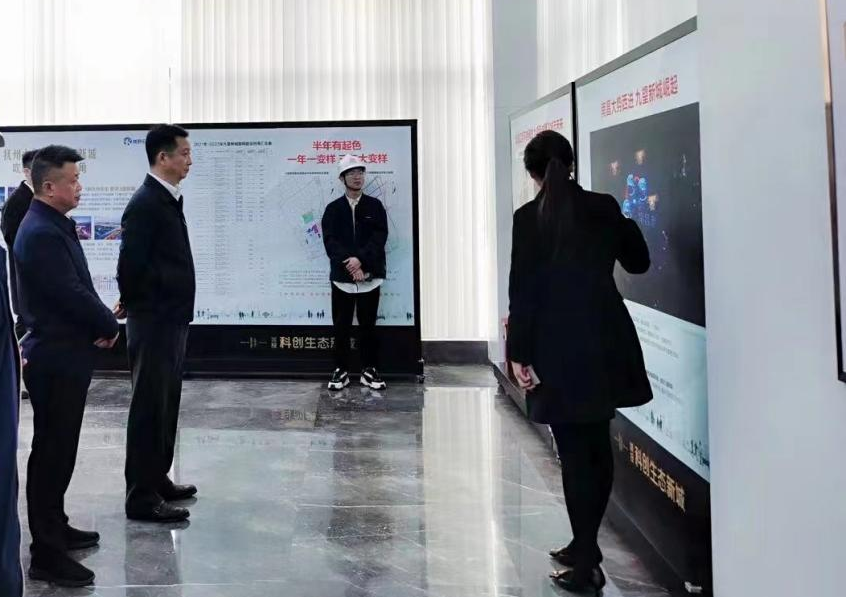 南昌市委常委、副市長(zhǎng)肖云一行調(diào)研城投科創(chuàng)生態(tài)新城項(xiàng)目
